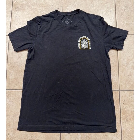 Savage Tactician Other - Savage Tacticians Shirt Mens Large Black Savtac Angel Military T-Shirt Tactical